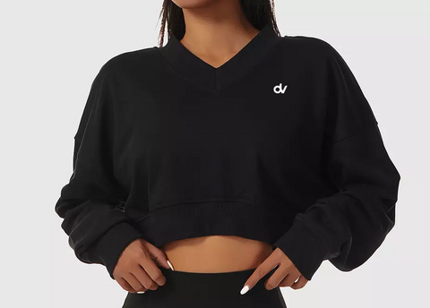 Black Cover Sweater